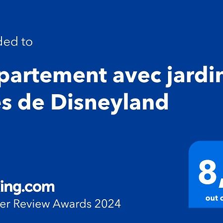 Appartement Avec Jardin Pres De Disneyland Serris Buitenkant foto