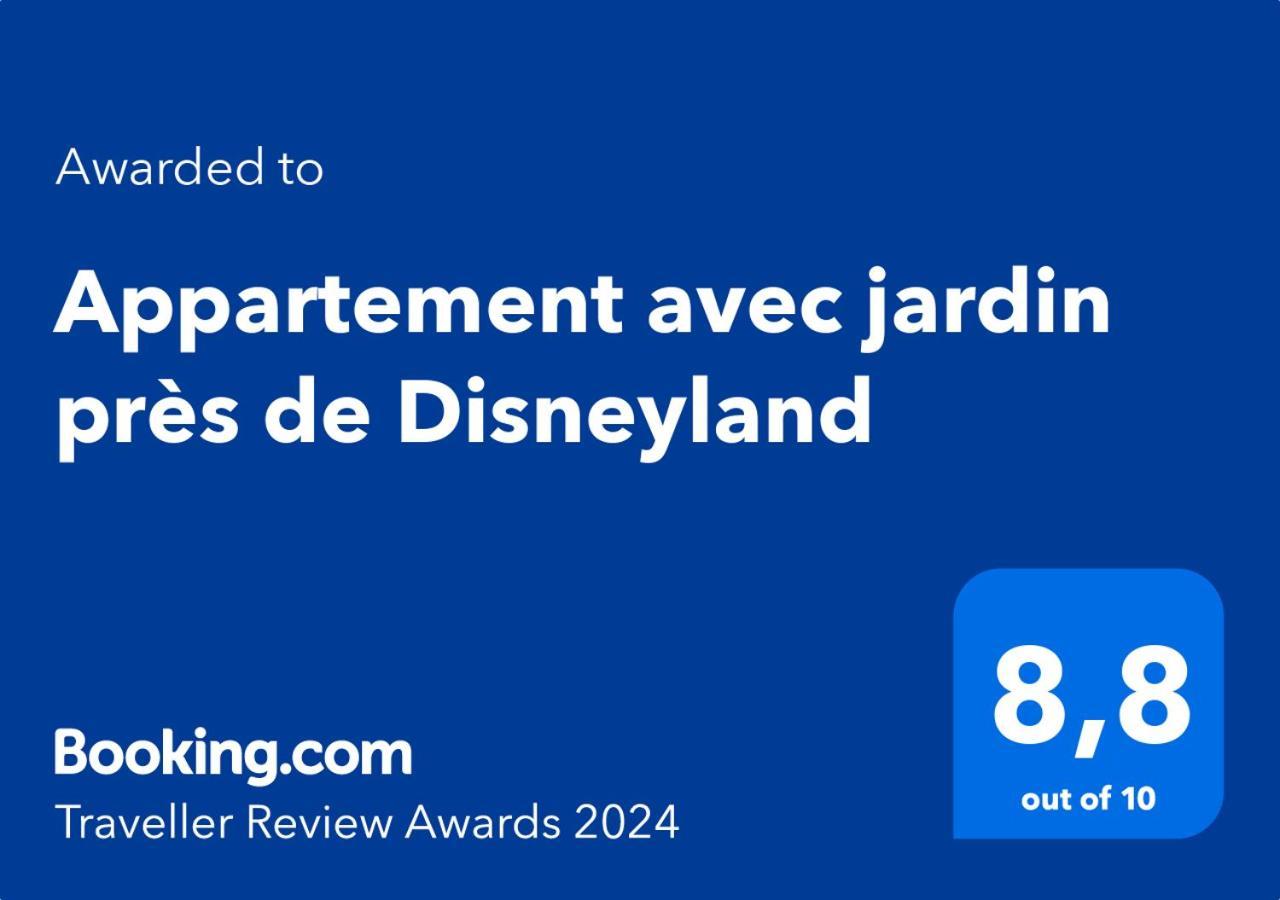Appartement Avec Jardin Pres De Disneyland Serris Buitenkant foto